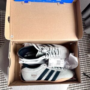 adidas Women's Gray and Black Sneakers